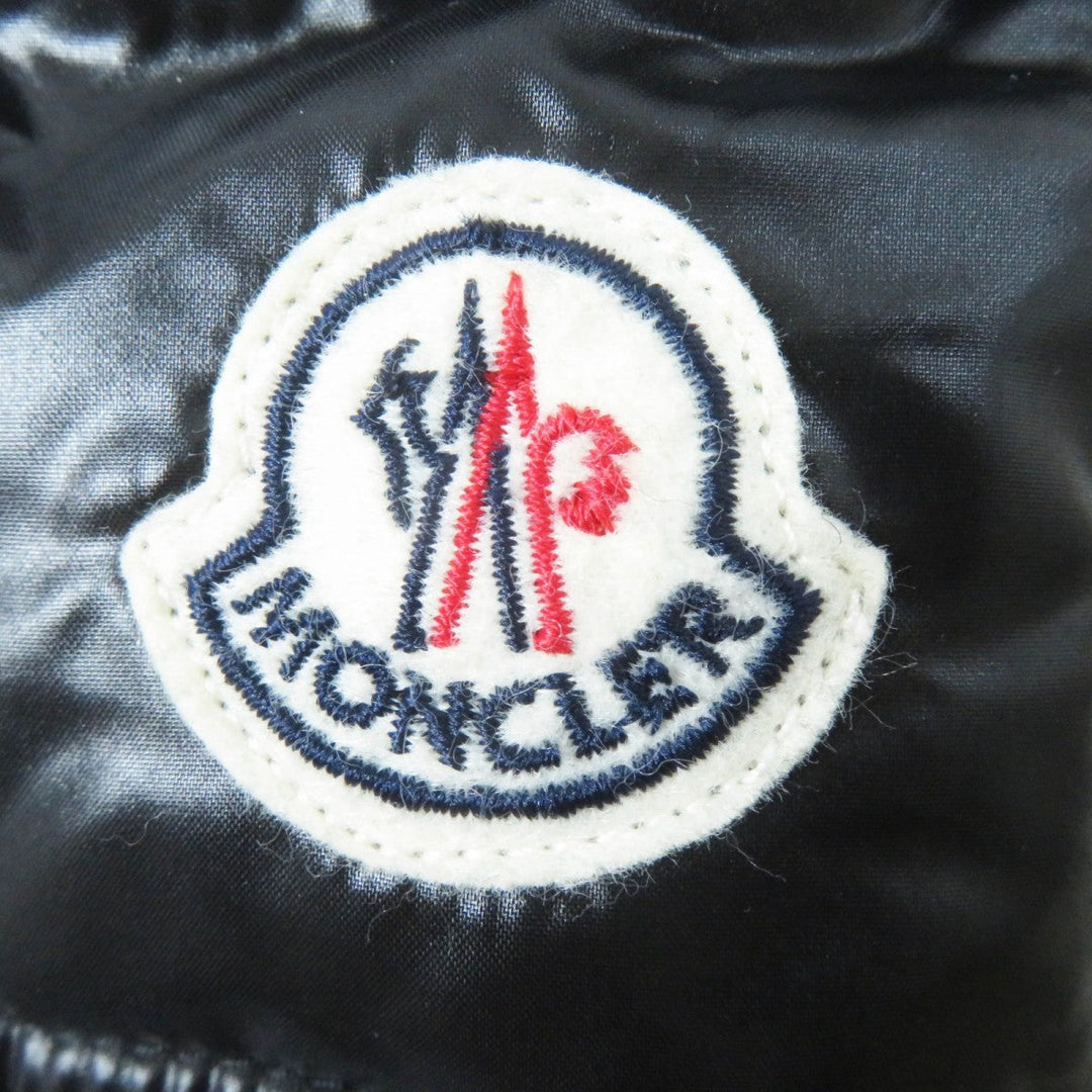 MONCLER Down jacket Outer: 100% nylon, Filling: 90% down, Filling: 10% feather black BADY Women Zero size Used Authentic