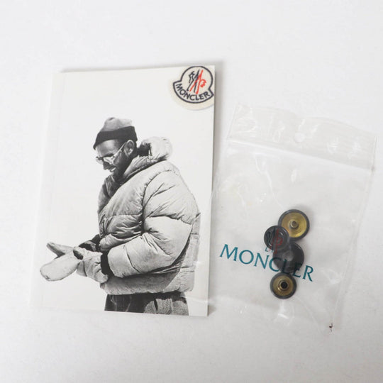 MONCLER Down jacket Outer: 100% nylon, Filling: 90% down, Filling: 10% feather black BADY Women Zero size Used Authentic