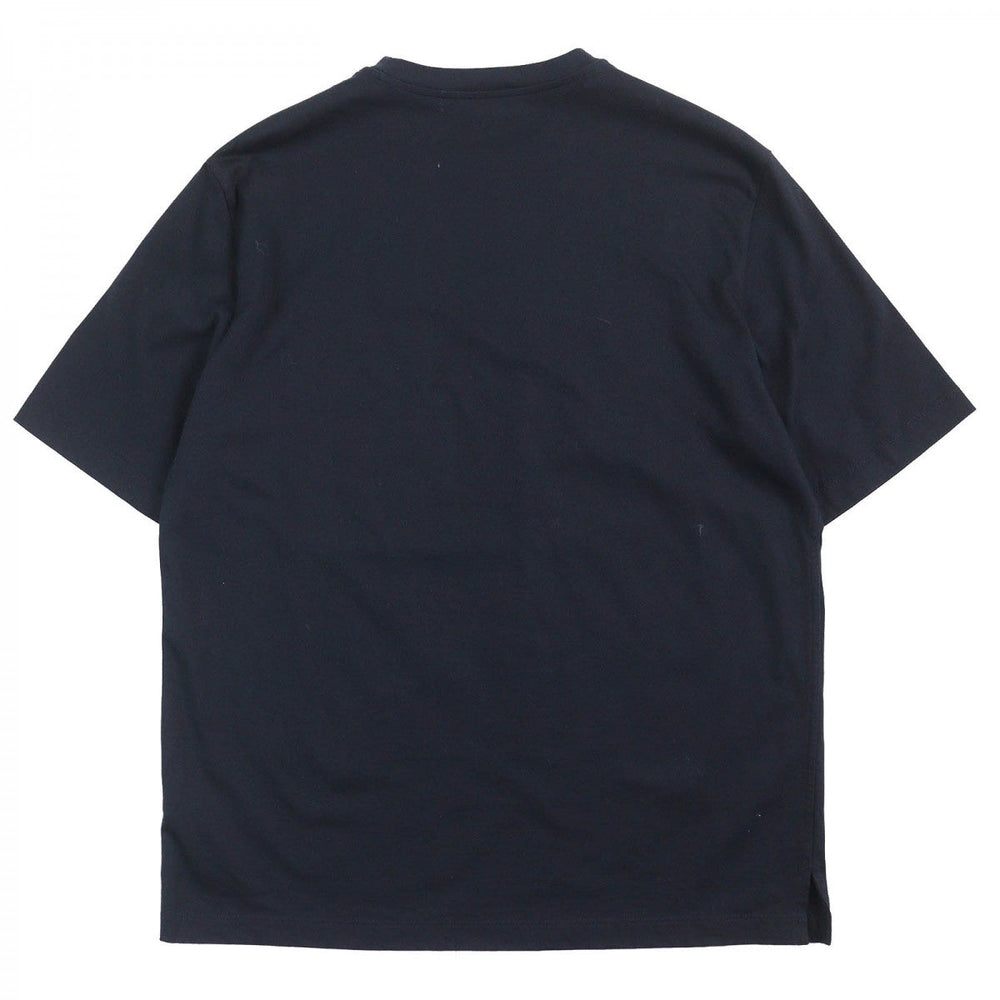 HERMES Short sleeve T-shirt Main: 100% cotton Navy Mega Chariot mens XS Used Authentic