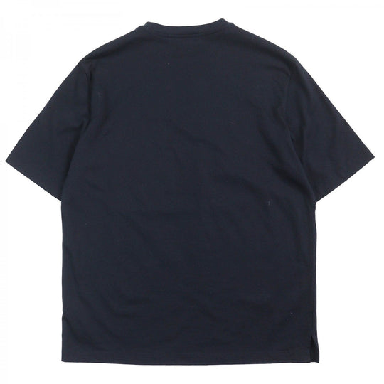 HERMES Short sleeve T-shirt Main: 100% cotton Navy Mega Chariot mens XS Used Authentic