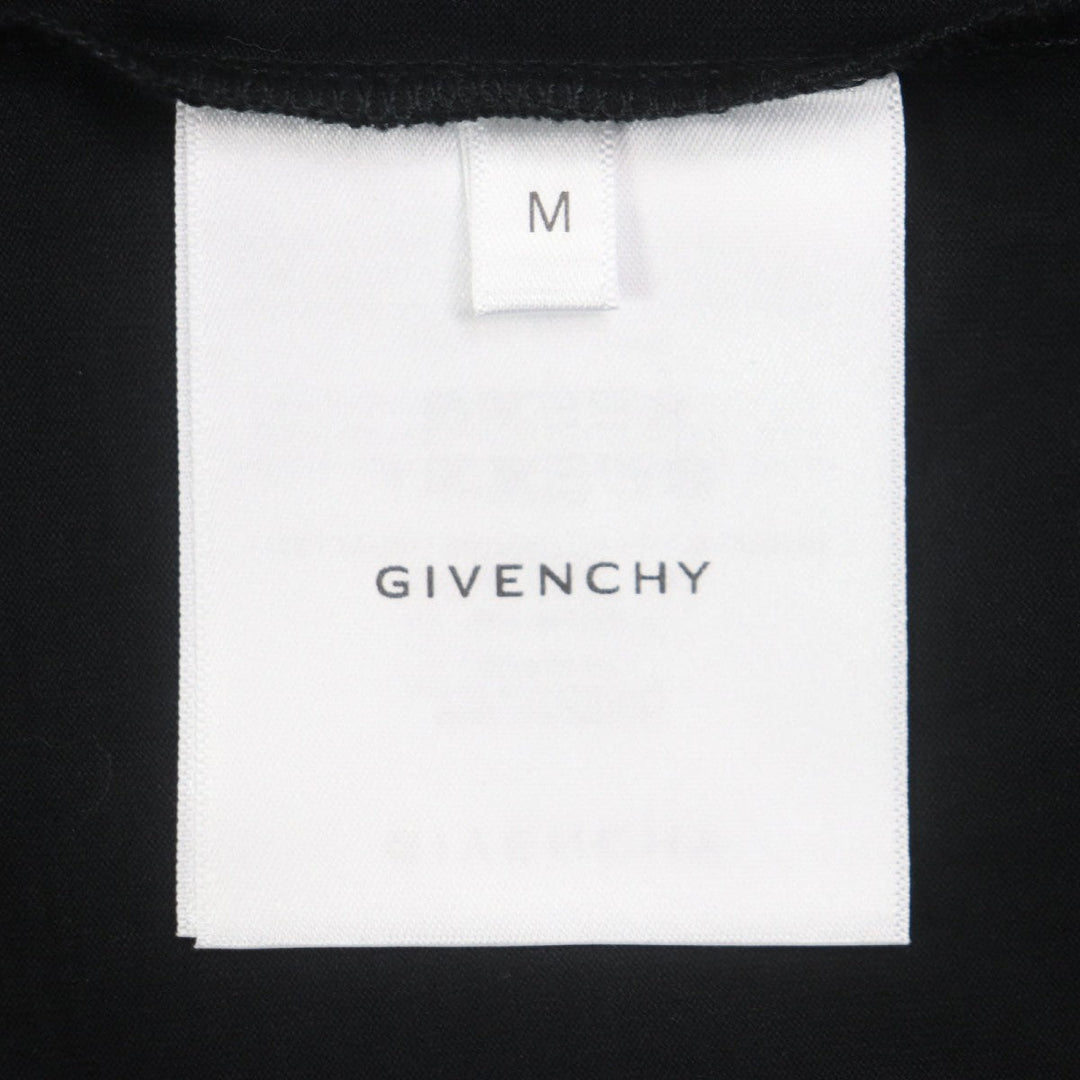 GIVENCHY Short sleeve T-shirt BM716R3YCN Main: 100% cotton black 4G mens M Used Authentic