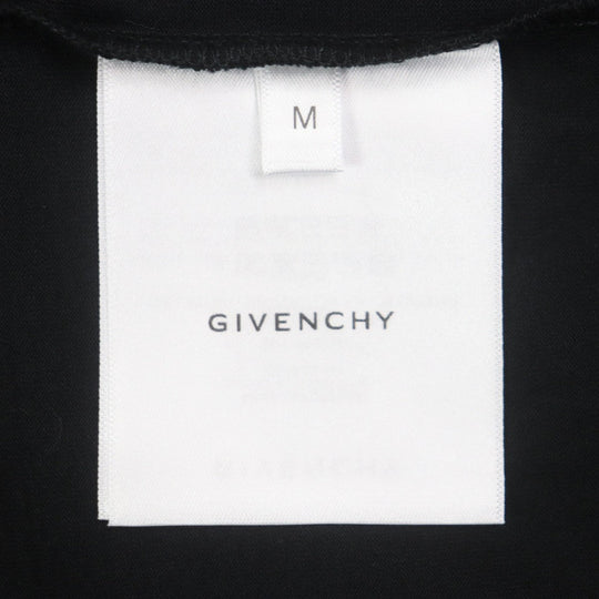 GIVENCHY Short sleeve T-shirt BM716R3YCN Main: 100% cotton black 4G mens M Used Authentic