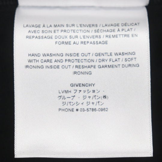 GIVENCHY Short sleeve T-shirt BM716R3YCN Main: 100% cotton black 4G mens M Used Authentic