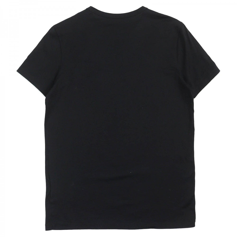 MONCLER Short sleeve T-shirt E20918032500 cotton black MAGLIA T-SHIRT S