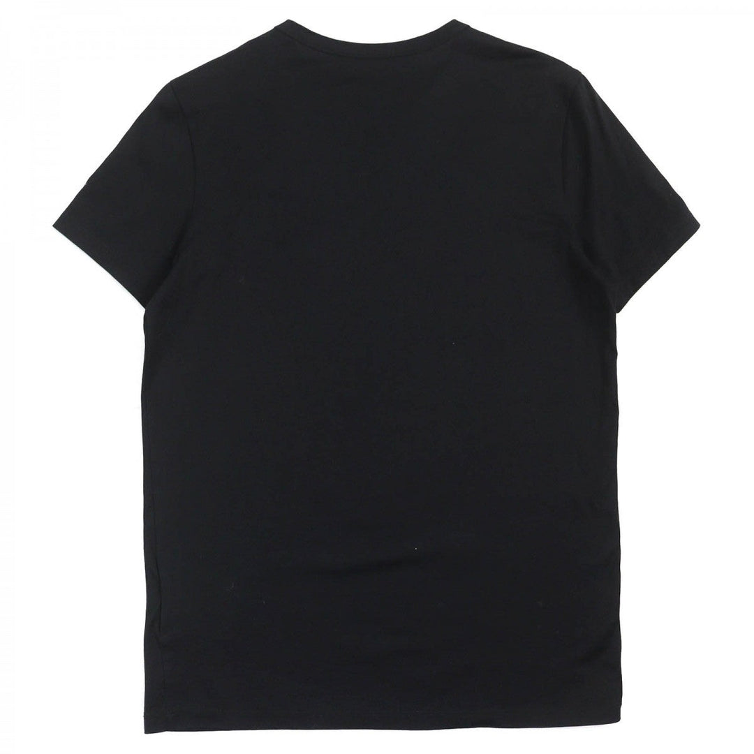 MONCLER Short sleeve T-shirt E20918032500 cotton black MAGLIA T-SHIRT S