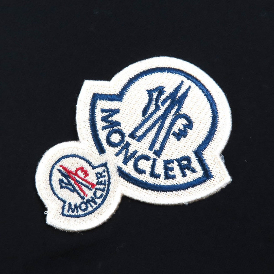 MONCLER Short sleeve T-shirt E20918032500 cotton black MAGLIA T-SHIRT S