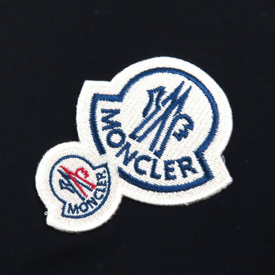 MONCLER Short sleeve T-shirt E20918032500 cotton black MAGLIA T-SHIRT S