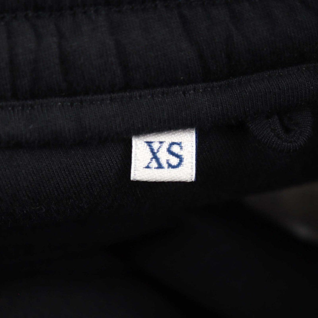 MONCLER Pants J20918H00004 89AMD Main: 100% cotton, Leather part: Cowhide black PANTALONE LUNGO mens XS Used Authentic