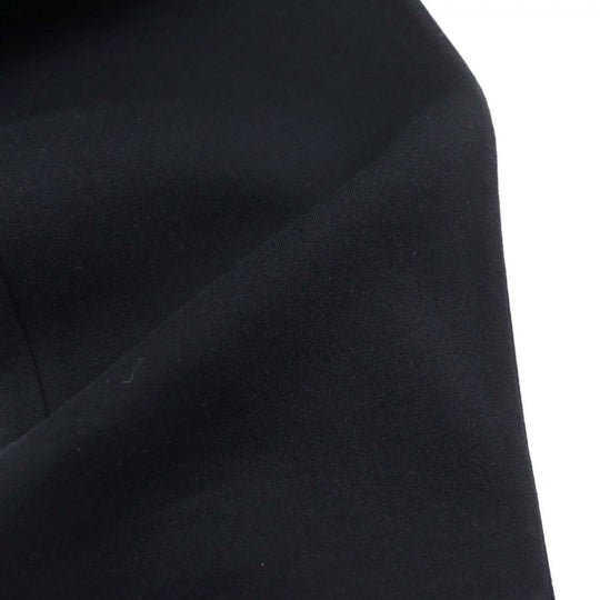 MONCLER Pants J20918H00004 89AMD Main: 100% cotton, Leather part: Cowhide black PANTALONE LUNGO mens XS Used Authentic