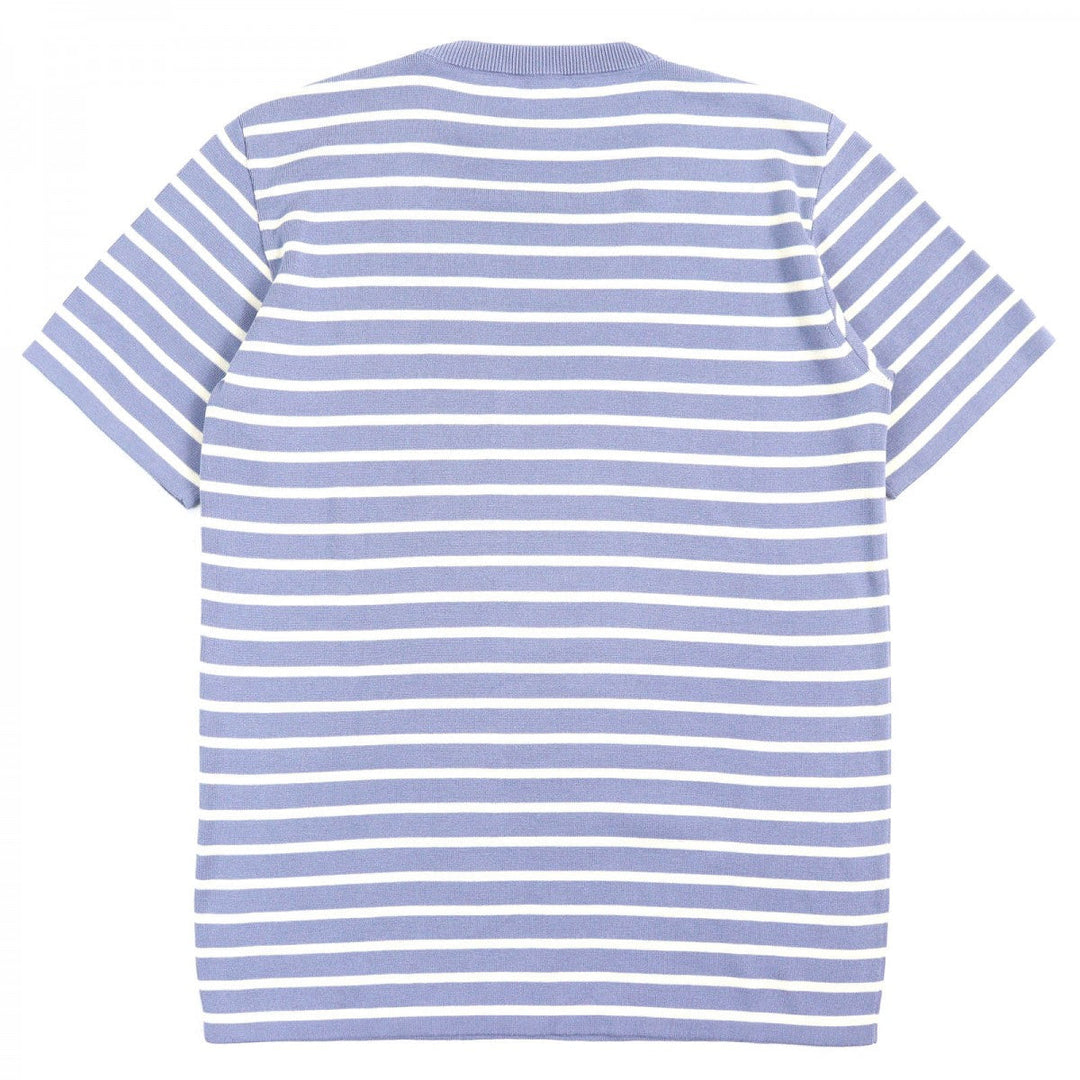 Dior HOMME knit 183M647AT234 silk Blue white XS