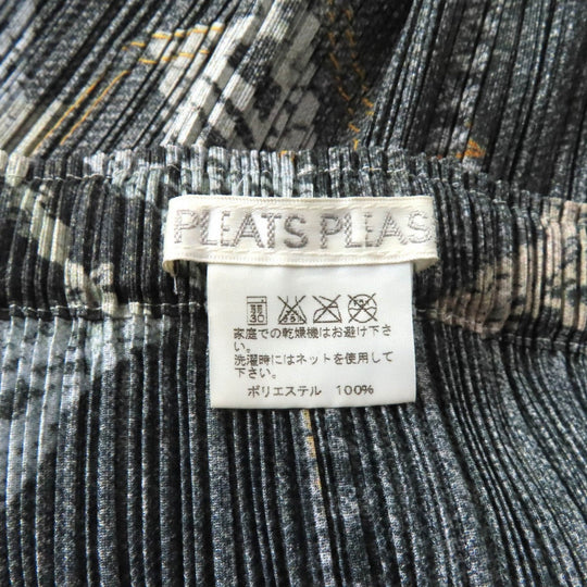 PLEATS PLEASE flare skirt PP61-JG605 Main: 100% polyester Multi Women 1 Used Authentic
