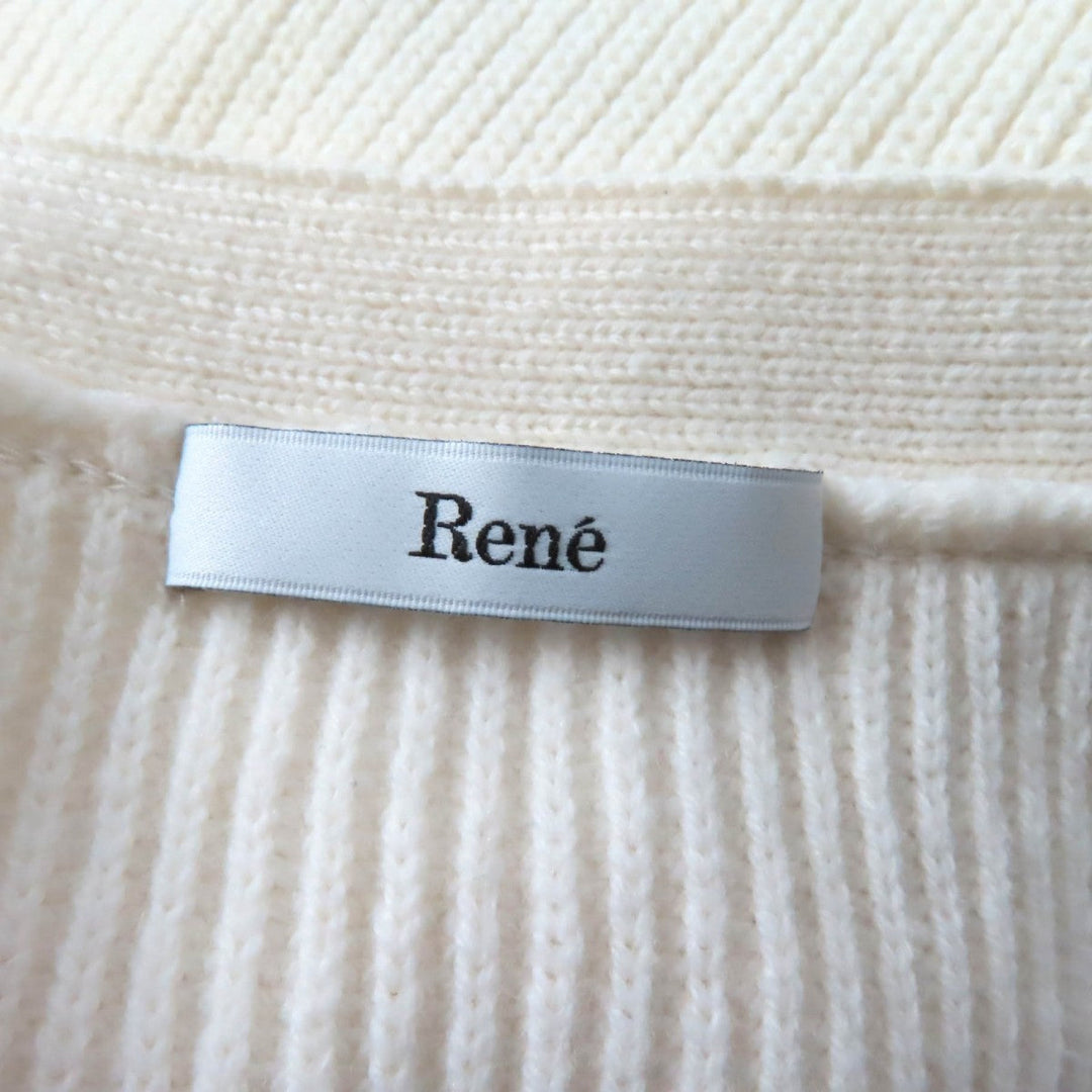 Rene cardigan 6332570 wool white 36