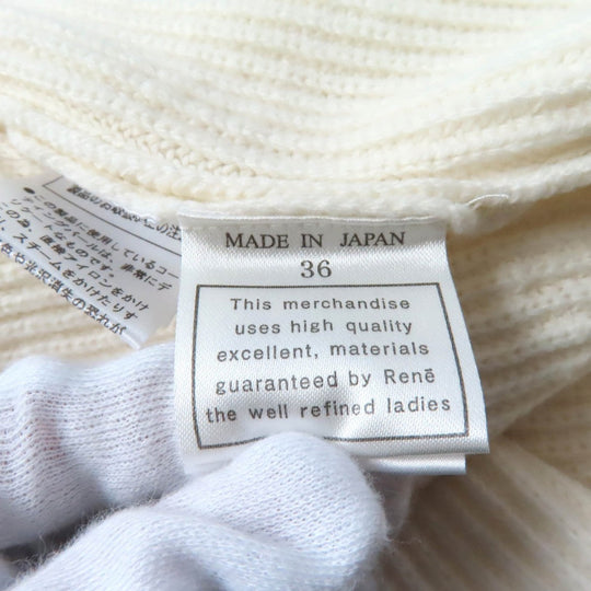 Rene cardigan 6332570 wool white 36