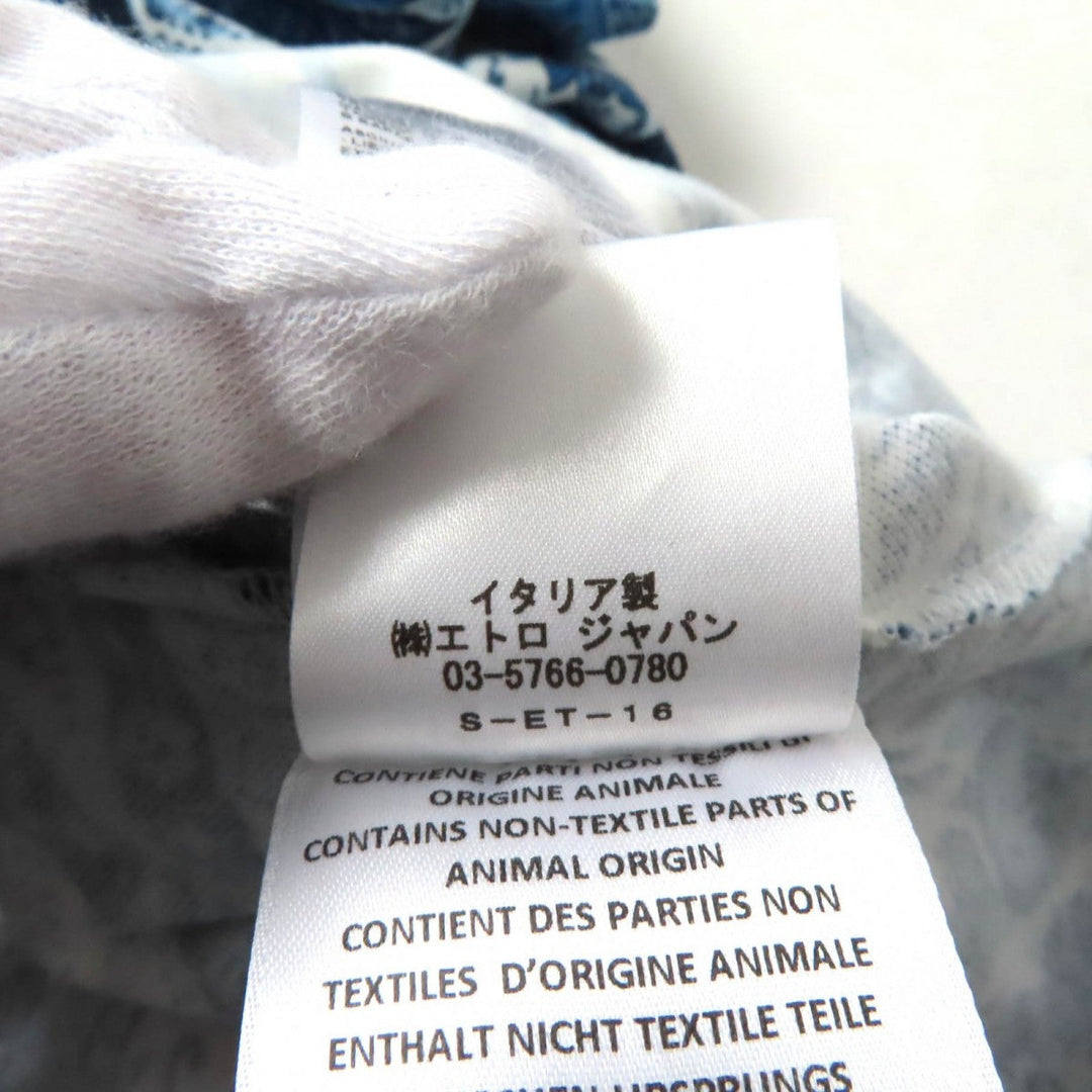 ETRO one piece cotton Blue white 48