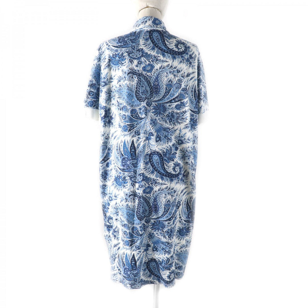 ETRO one piece cotton Blue white 48