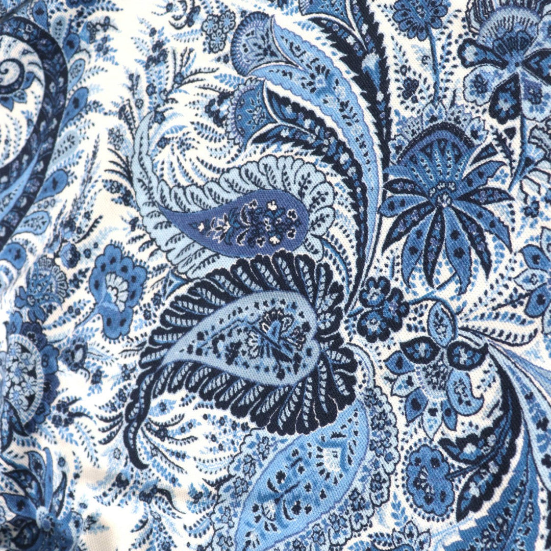ETRO one piece cotton Blue white 48