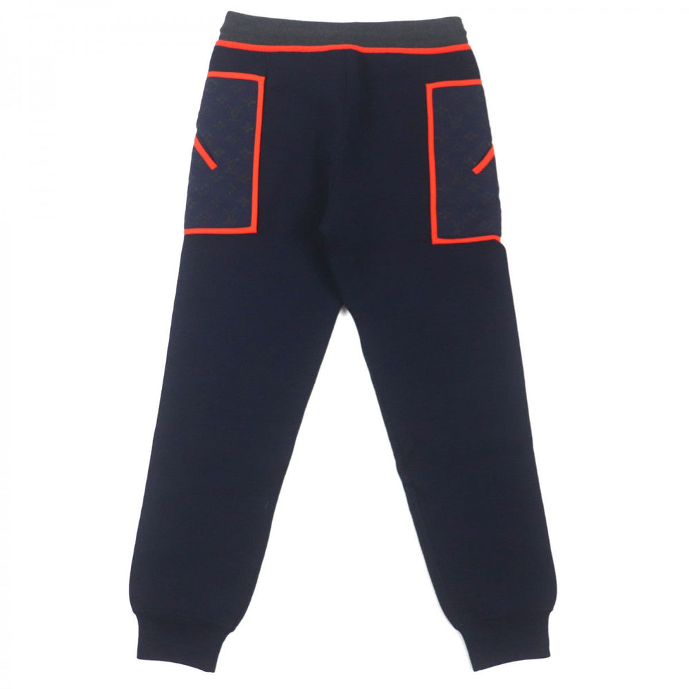 LOUIS VUITTON Pants Main: 39% wool, 35% nylon, 12% cashmere, 10% silk, 3% rayon Navy Monogram Vivid Trim Women S Used Authentic