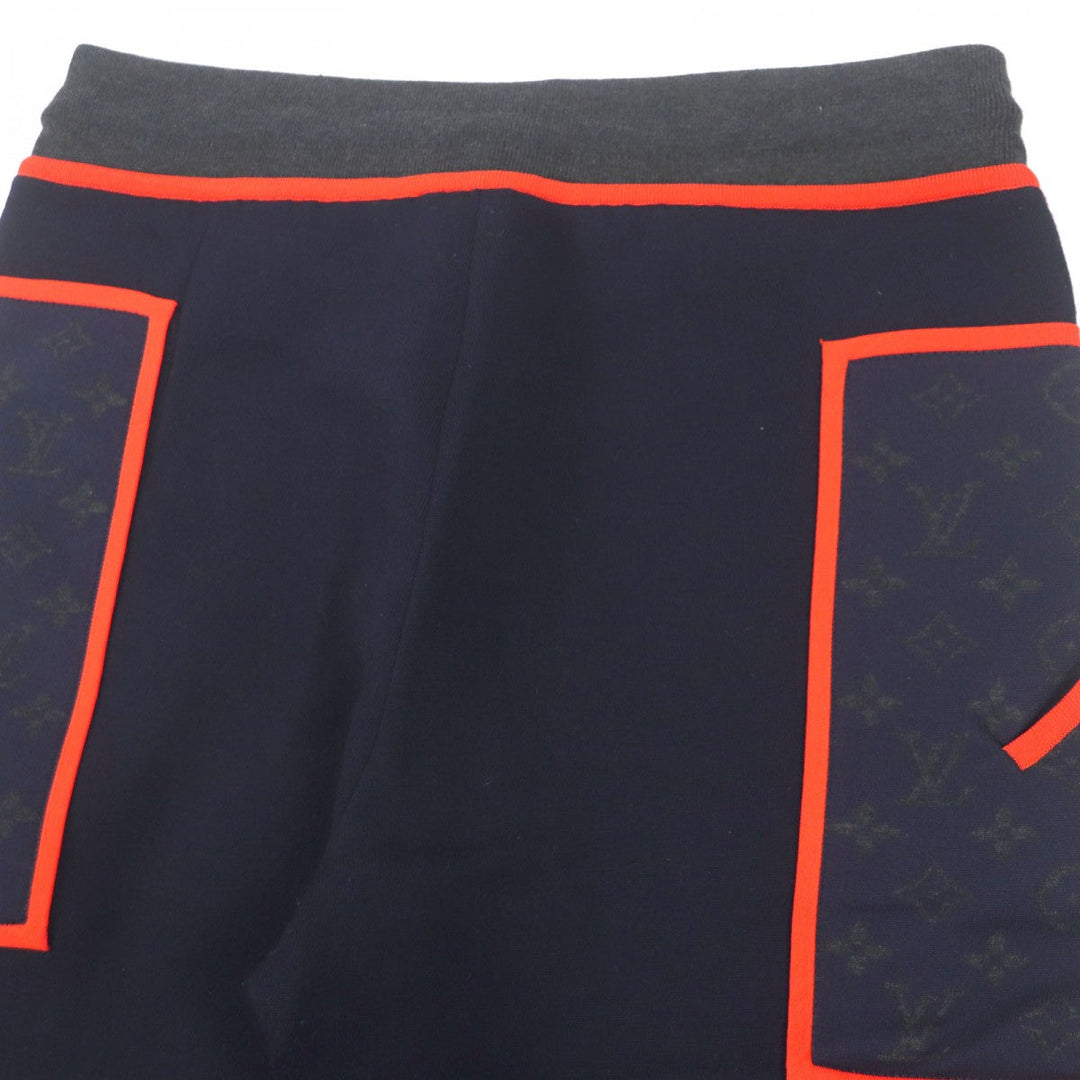 LOUIS VUITTON Pants Main: 39% wool, 35% nylon, 12% cashmere, 10% silk, 3% rayon Navy Monogram Vivid Trim Women S Used Authentic