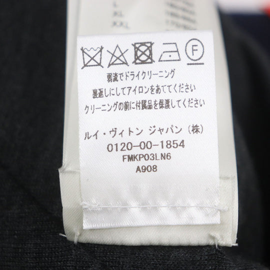 LOUIS VUITTON Pants Main: 39% wool, 35% nylon, 12% cashmere, 10% silk, 3% rayon Navy Monogram Vivid Trim Women S Used Authentic