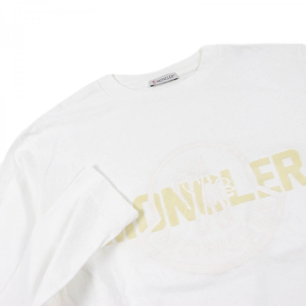 MONCLER Long-sleeved T-shirt cotton white S