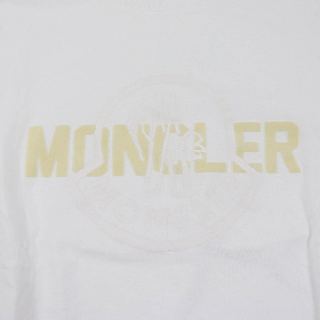 MONCLER Long-sleeved T-shirt cotton white S