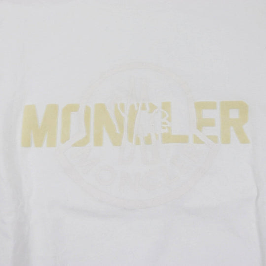 MONCLER Long-sleeved T-shirt cotton white S