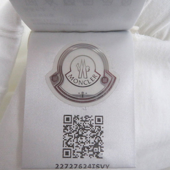 MONCLER Long-sleeved T-shirt cotton white S