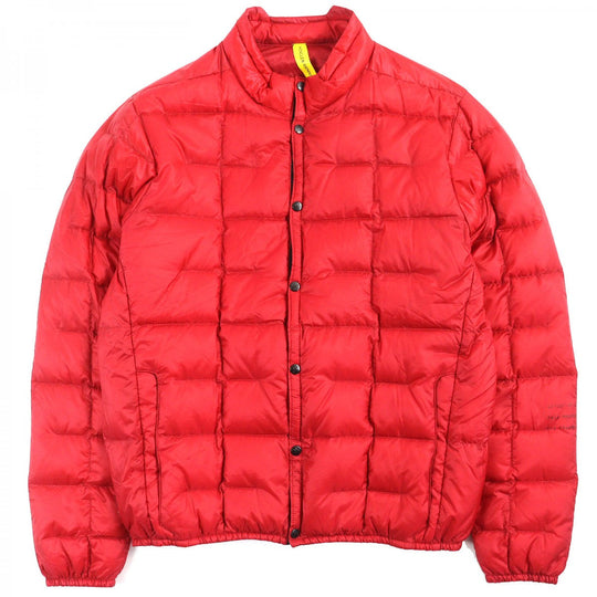 MONCLER Down jacket Outer: 100% nylon, Lining: 100% nylon, Part: 100% polyester, Filling: 90% down, Filling: 10% feather Red HOTZ mens 1 Used Authentic