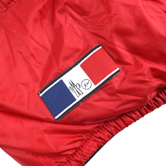 MONCLER Down jacket Outer: 100% nylon, Lining: 100% nylon, Part: 100% polyester, Filling: 90% down, Filling: 10% feather Red HOTZ mens 1 Used Authentic