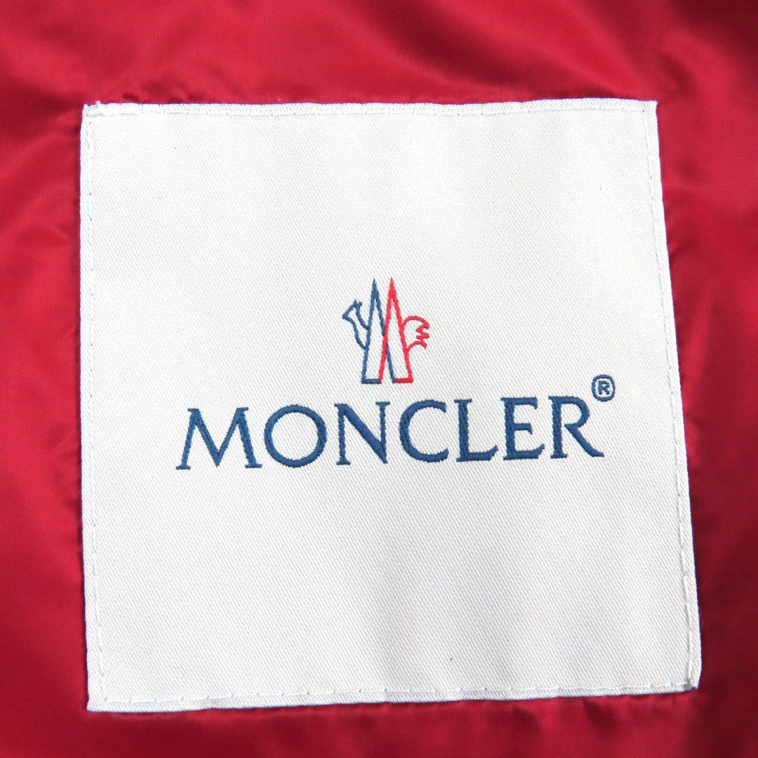 MONCLER Down jacket Outer: 100% nylon, Lining: 100% nylon, Part: 100% polyester, Filling: 90% down, Filling: 10% feather Red HOTZ mens 1 Used Authentic