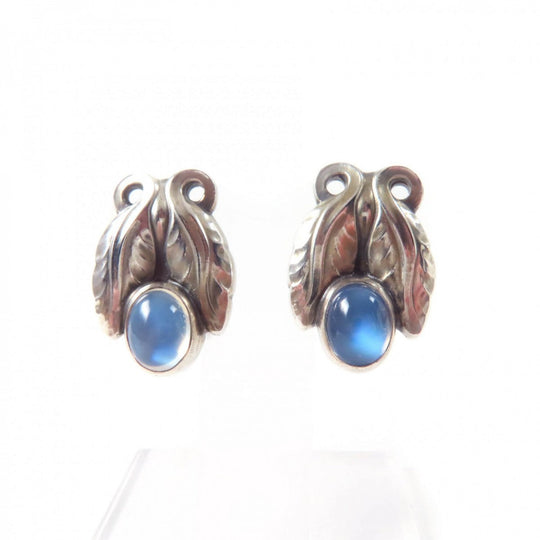 Georg Jensen Earring 108 SV925 Silver light blue