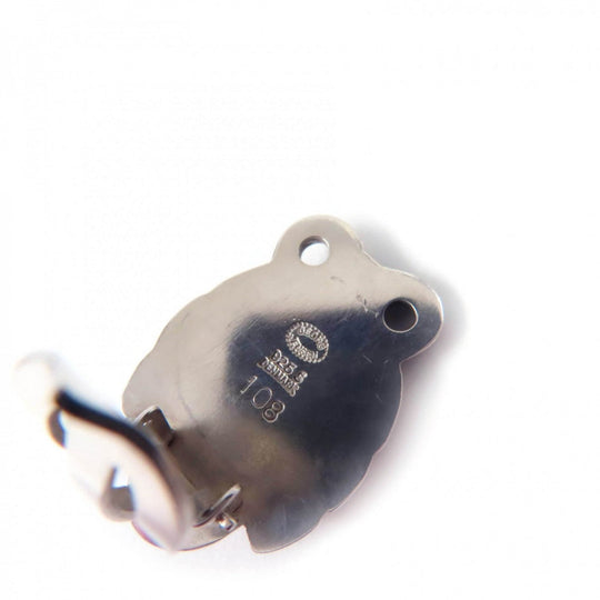 Georg Jensen Earring 108 SV925 Silver light blue