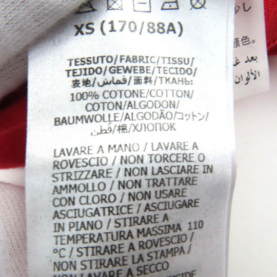 GUCCI Short sleeve T-shirt 616036 cotton Red XS