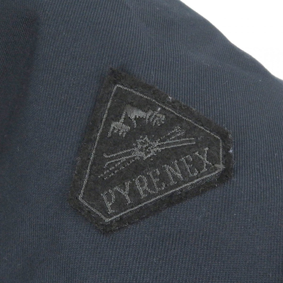 Pyrenex Down jacket W19PJ3 Outer: 100% polyester, Lining: 100% nylon, Filling: 90% down, Filling: 10% feather, Fur: raccoon Navy ANNECY GABARDINE FUR mens XS Used Authentic