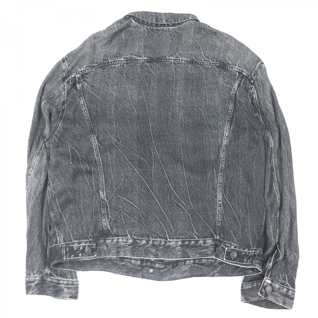 BALENCIAGA Blouson 621580 Viscosa 100% (rayon) black mens L Used Authentic