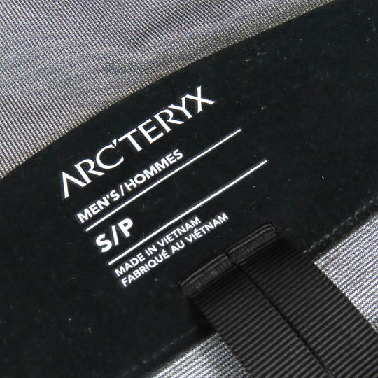ARC'TERYX Mountain Hoodie X000007301 nylon black BETA LT JACKET mens S Used Authentic