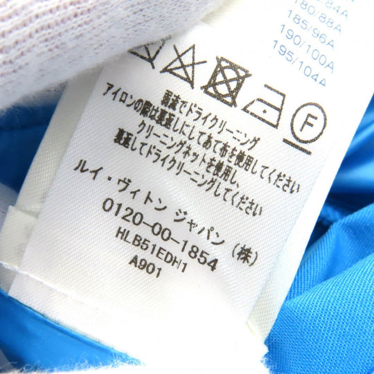 LOUIS VUITTON Blouson HLB51E Outer: 100% polyester, Lining: 100% cotton, Filling: 100% polyester blue mens 48 Used Authentic