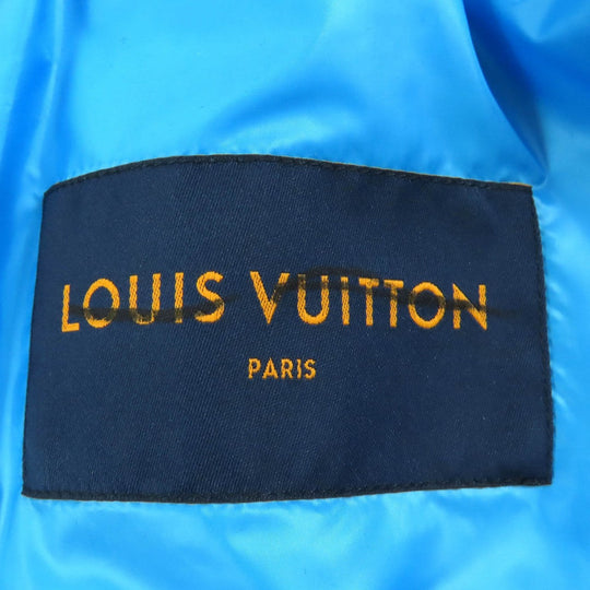 LOUIS VUITTON Blouson HLB51E Outer: 100% polyester, Lining: 100% cotton, Filling: 100% polyester blue mens 48 Used Authentic