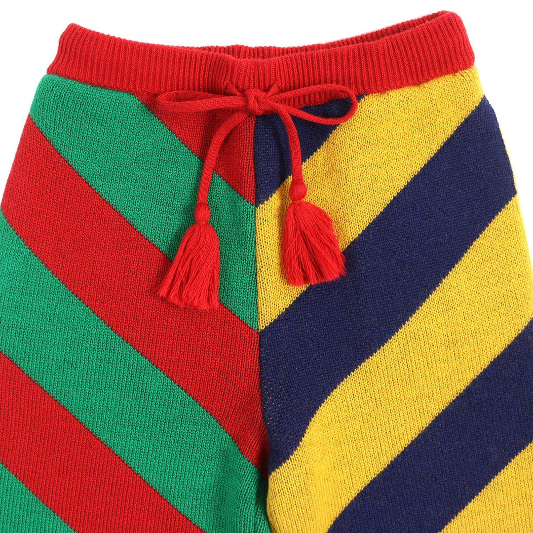 GUCCI Pants 724777 wool Red Blue Green Yellow S