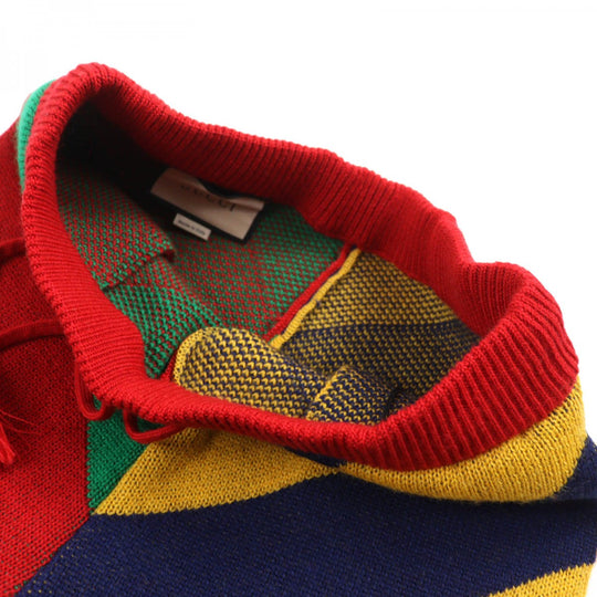 GUCCI Pants 724777 wool Red Blue Green Yellow S