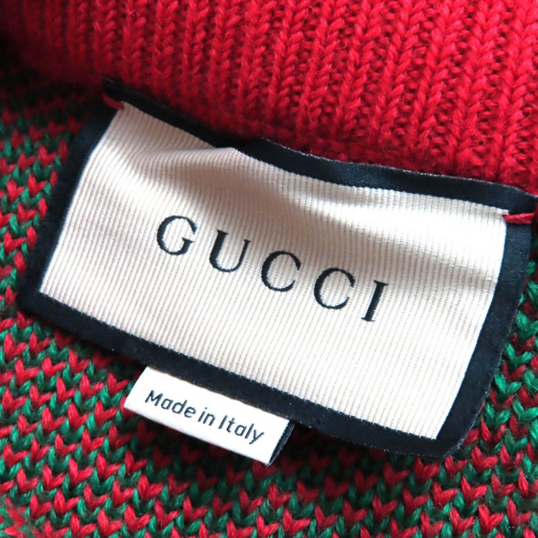 GUCCI Pants 724777 wool Red Blue Green Yellow S