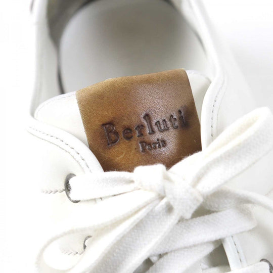 Berluti Low cut sneakers Main: Leather White brown PLAYFIELD Playfield mens 9.5 Used Authentic