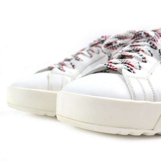 MONCLER Low cut sneakers Main: Leather white Pro Mics mens 41 Used Authentic