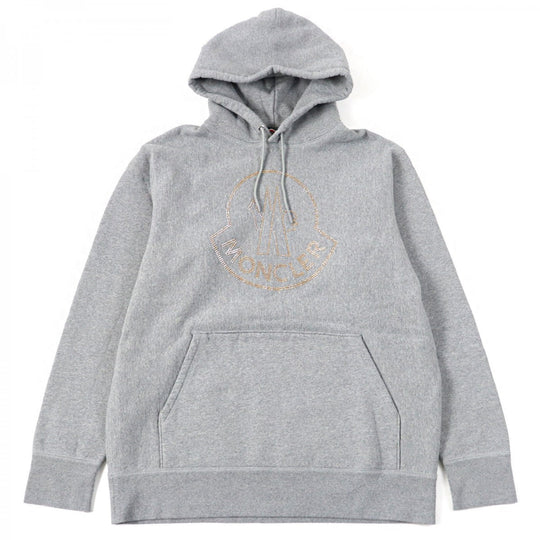 MONCLER GENIUS 2 Hoodie F20928G72240 V8188 Main: 100% cotton, Part: 94% cotton, Part: 6% polyurethane, Part: 100% cotton gray MAGLIA mens L Used Authentic
