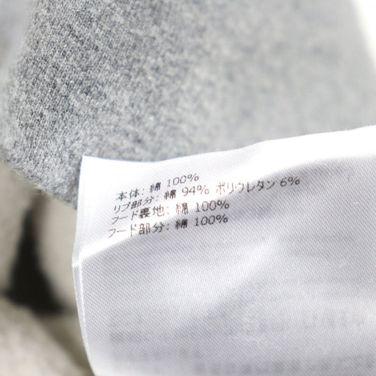 MONCLER GENIUS 2 Hoodie F20928G72240 V8188 Main: 100% cotton, Part: 94% cotton, Part: 6% polyurethane, Part: 100% cotton gray MAGLIA mens L Used Authentic