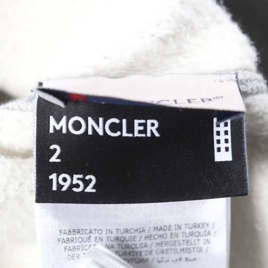 MONCLER GENIUS 2 Hoodie F20928G72240 V8188 Main: 100% cotton, Part: 94% cotton, Part: 6% polyurethane, Part: 100% cotton gray MAGLIA mens L Used Authentic
