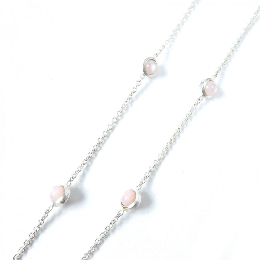GUCCI Necklace 527399 Main: AG925, Part: Mother of pearl Silver pink Women Used Authentic