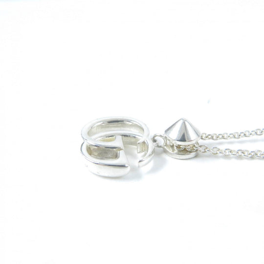 GUCCI Necklace 527399 Main: AG925, Part: Mother of pearl Silver pink Women Used Authentic