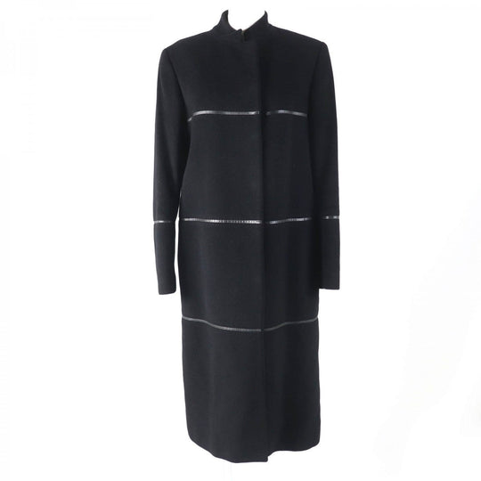 GUCCI coat Main: 85% wool, Main: 15% cashmere, Lining: 100% rayon black Women 42 Used Authentic