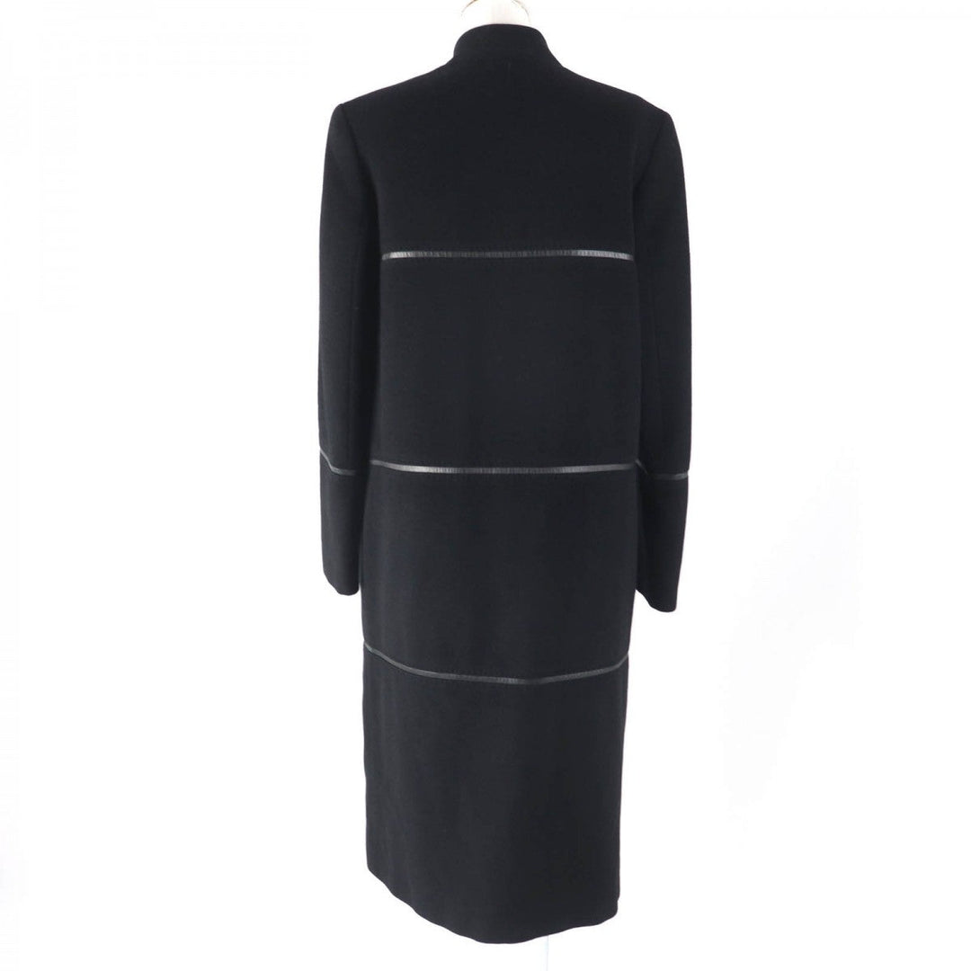 GUCCI coat Main: 85% wool, Main: 15% cashmere, Lining: 100% rayon black Women 42 Used Authentic